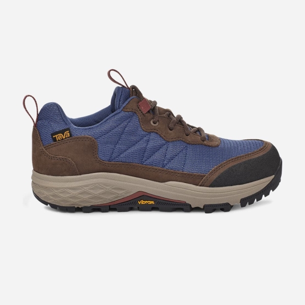 Hungary Teva Ridgeview Low - Női Túracipő Sötét Kék / Barna - 274-ZWKPB